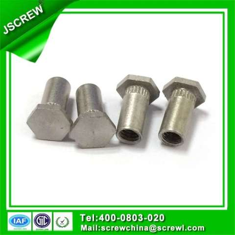 8# Dacromet Carbon Steel Custom Hex Head Rivet