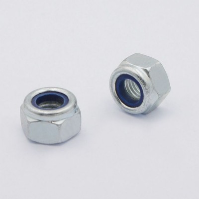 High quality carbon steel DIN985 hex nylon insert lock nut