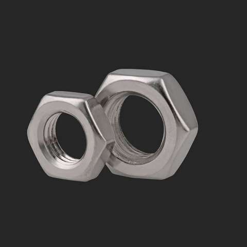 High quality carbon steel DIN439 hex thin nut